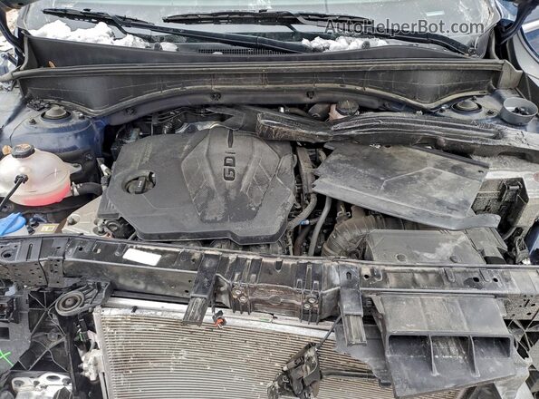 5XYRL4JC0RG263174 2024 KIA SORENTO Blue Շարժիչի բաժամունքի տեսք