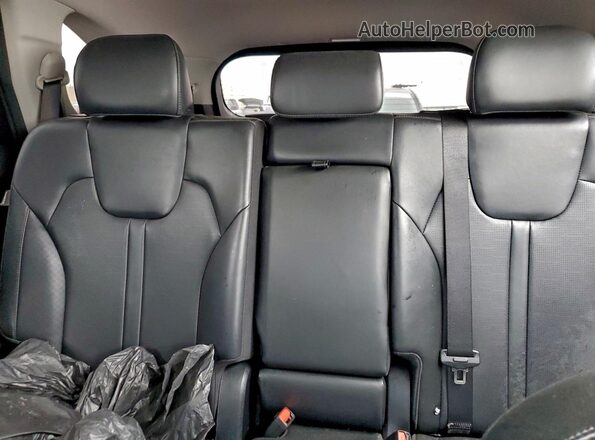 5XYRL4JC0RG291430 2024 KIA SORENTO Gray Հետևի նստատեղերի տեսք