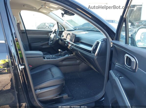 5XYRL4JC1RG257447 2024 KIA SORENTO Black Вид салону спереду