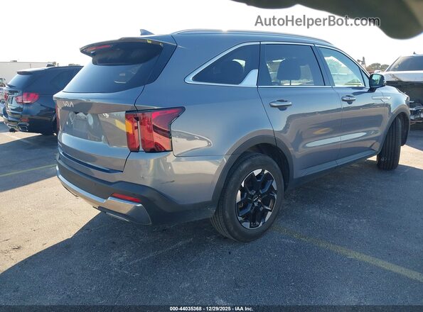 5XYRL4JC4RG271536 2024 KIA SORENTO Gray Դիմացի տեսք