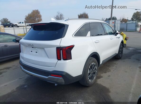 5XYRL4JC8TG416987 2026 KIA SORENTO White უკანა მარჯვენა