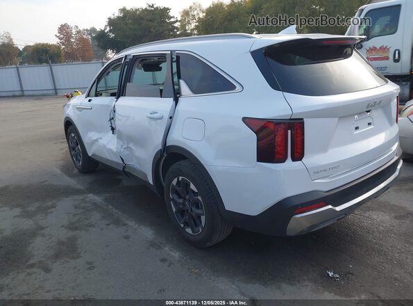 5XYRL4JC8TG416987 2026 KIA SORENTO White უკანა მარცხენა