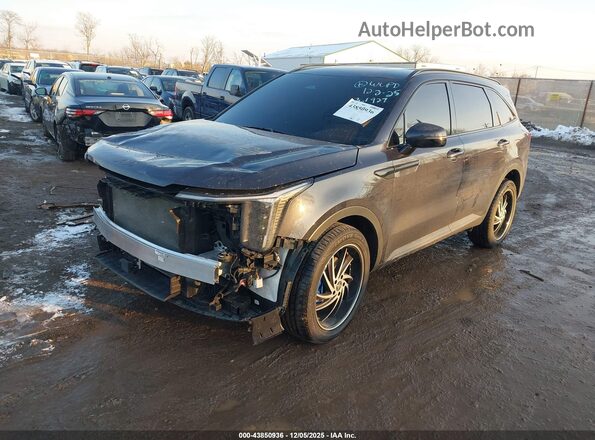 5XYRLDJC5SG361929 2025 KIA SORENTO Black Передня ліва чверть