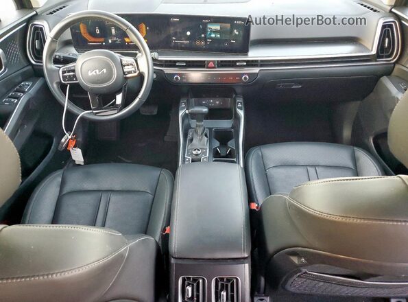 5XYRLDJC6RG283896 2024 KIA SORENTO Black Widok deski rozdzielczej