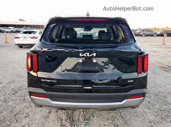 5XYRLDJC6RG283896 2024 KIA SORENTO Black Widok z tyłu