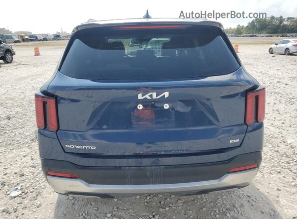 5XYRLDJC6RG293585 2024 KIA SORENTO Blue Widok z tyłu