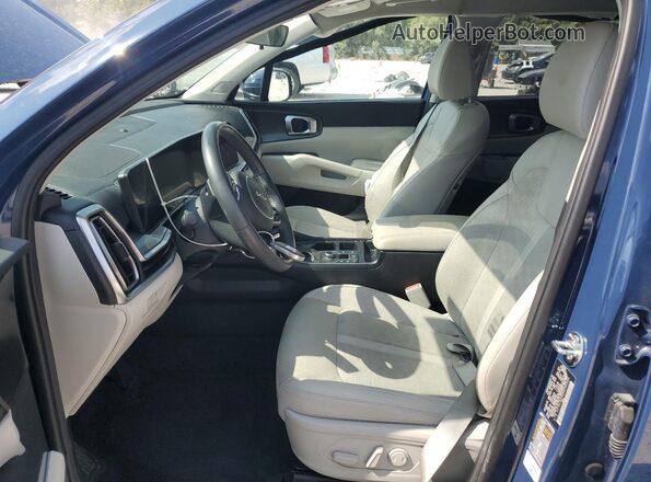 5XYRLDJC6RG293585 2024 KIA SORENTO Blue Widok wnętrza z przodu