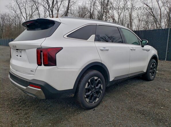 5XYRLDJC8RG259356 2024 KIA SORENTO White Задня права чверть