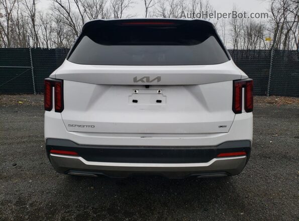 5XYRLDJC8RG259356 2024 KIA SORENTO White 