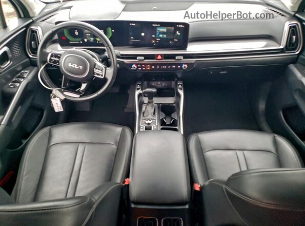 5XYRLDJC8RG259356 2024 KIA SORENTO White Вид панелі приладів