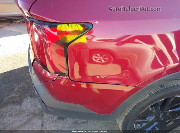 5XYRLDLC6MG004758 2021 KIA SORENTO Темно-бордовый 