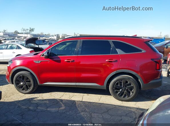 5XYRLDLC6MG004758 2021 KIA SORENTO Темно-бордовый 