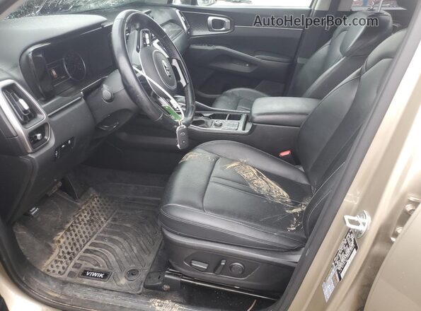 5XYRLDLC8MG018063 2021 KIA SORENTO Beige Vista interior delantera