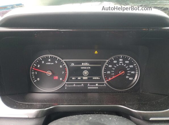 5XYRLDLC8MG018063 2021 KIA SORENTO Beige Vista del cuadro de instrumentos