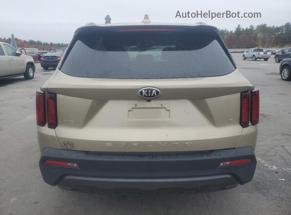 5XYRLDLC8MG018063 2021 KIA SORENTO Beige Vista trasera