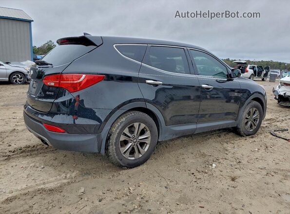5XYZT3LB2GG354216 2016 HYUNDAI SANTA Black Задня права чверть