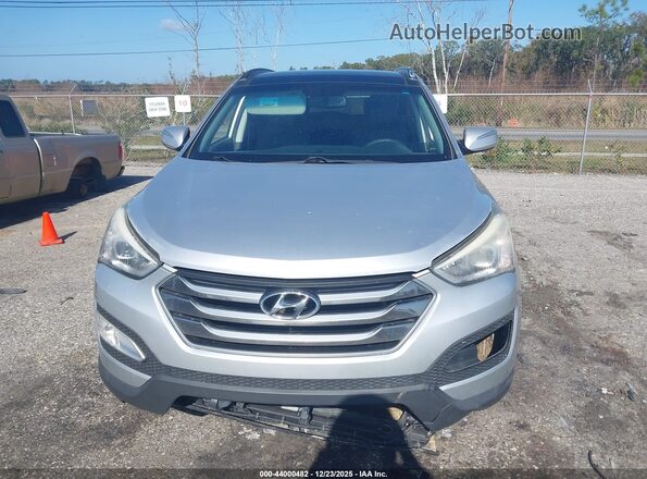 5XYZU3LB4GG372245 2016 HYUNDAI SANTA FE SPORT Silver Vista del cuadro de instrumentos