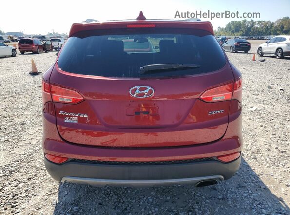 5XYZU3LB7GG355617 2016 HYUNDAI SANTA Red Հետևի տեսք