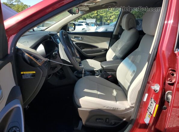 5XYZU3LB7GG355617 2016 HYUNDAI SANTA Red Սալոնի դիմացի տեսք