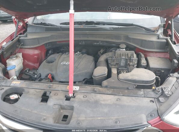 5XYZU3LB9GG365775 2016 HYUNDAI SANTA FE SPORT Red Rear view