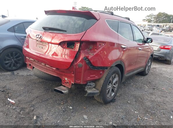 5XYZU3LB9GG365775 2016 HYUNDAI SANTA FE SPORT Red Rear right