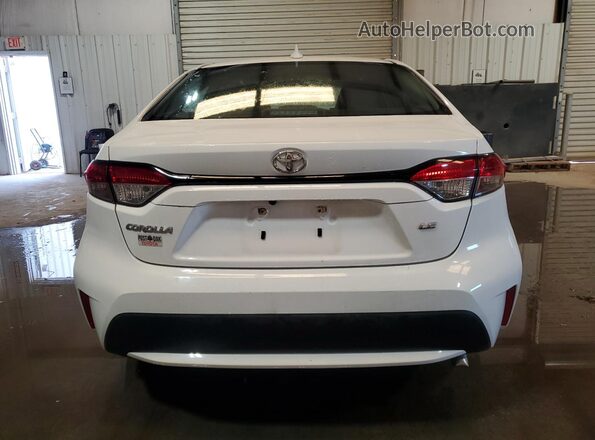 5YFEPMAE0MP232791 2021 TOYOTA LL White Rear view