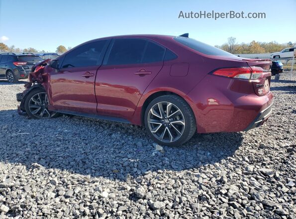 5YFS4MCE3NP129004 2022 TOYOTA LL Red Задня ліва чверть