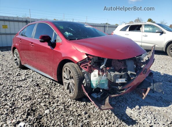 5YFS4MCE3NP129004 2022 TOYOTA LL Red Передня права чверть
