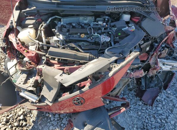 5YFS4MCE3NP129004 2022 TOYOTA LL Red Вид задньої частини салону