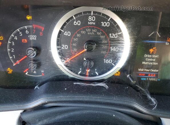5YFS4MCE3NP129004 2022 TOYOTA LL Red Вид щитка приладів