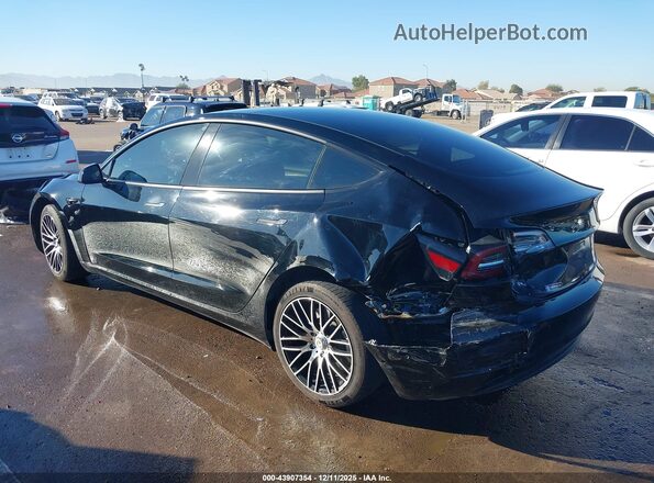 5YJ3E1EA6NF371663 2022 TESLA MODEL 3 Black Front view