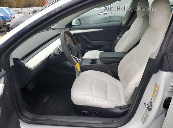 5YJ3E1EB2NF115254 2022 TESLA MODEL White Սալոնի դիմացի տեսք