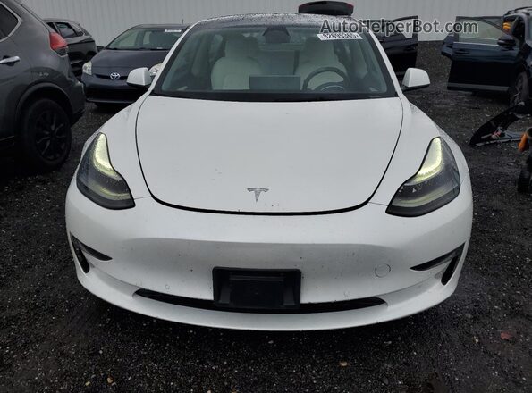5YJ3E1EB2NF115254 2022 TESLA MODEL White Դիմացի տեսք