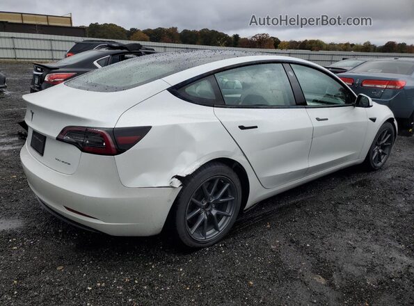 5YJ3E1EB2NF115254 2022 TESLA MODEL White Հետևի աջ