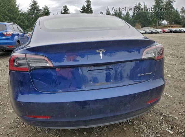 5YJ3E1EB3JF090116 2018 TESLA MODEL Blue 