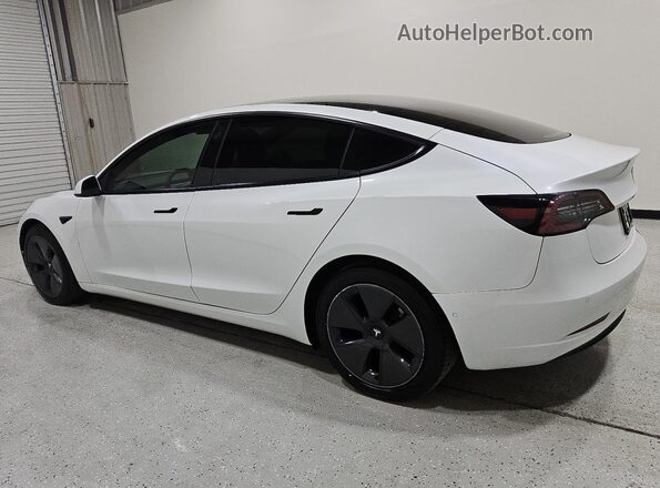 5YJ3E1EB3MF003299 2021 TESLA MODEL White 