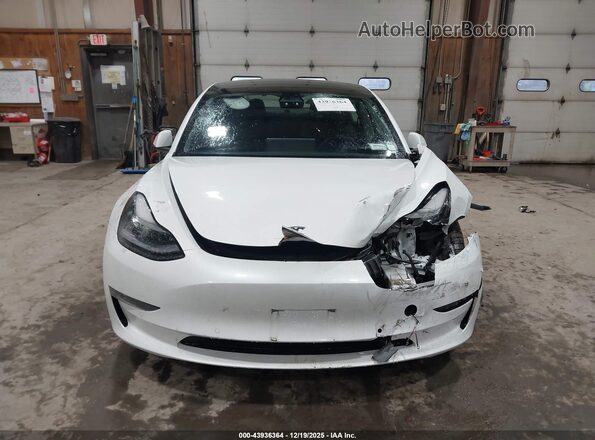 5YJ3E1EB3NF360810 2022 TESLA MODEL 3 White Սարքավորումների վահանակի տեսք
