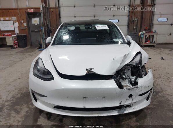 5YJ3E1EB3NF360810 2022 TESLA MODEL 3 White 