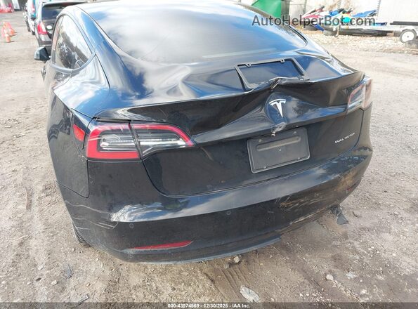 5YJ3E1EB4NF189811 2022 TESLA MODEL 3 Black 