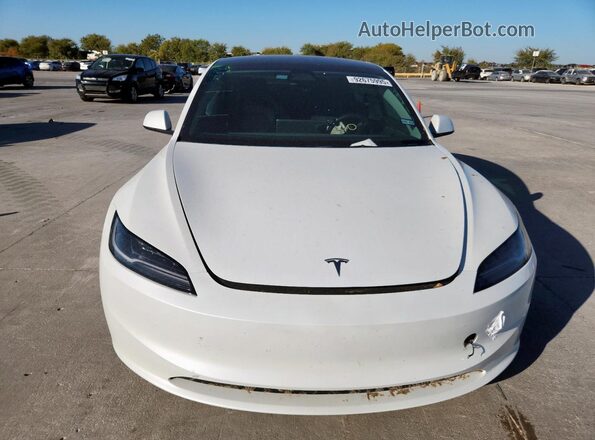 5YJ3E1EB5RF818112 2024 TESLA MODEL White წინა ხედი