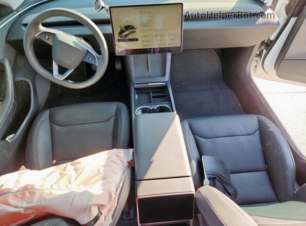 5YJ3E1EB5RF818112 2024 TESLA MODEL White წინა პანელის ხედი