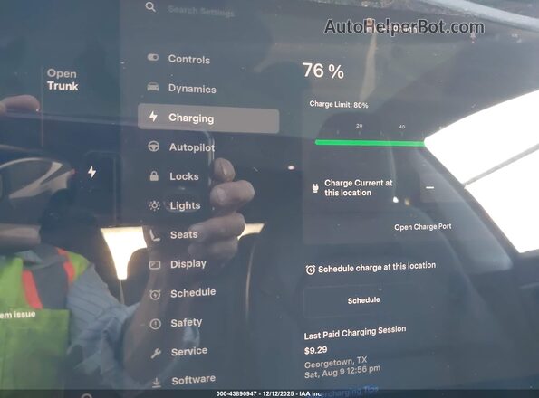 5YJ3E1EB5RF818806 2024 TESLA MODEL 3 Gray 