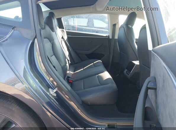 5YJ3E1EB5RF818806 2024 TESLA MODEL 3 Gray Вид наклейки з VIN-кодом