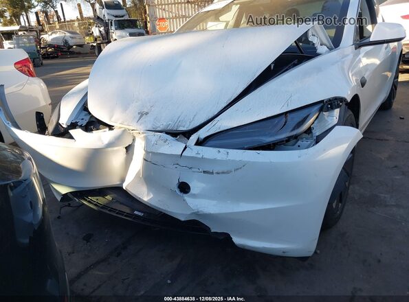 5YJ3E1EB5RF841731 2024 TESLA MODEL 3 White Սալոնի հետևի տեսք