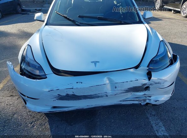 5YJ3E1EB6NF321855 2022 TESLA MODEL 3 White Вид спереду