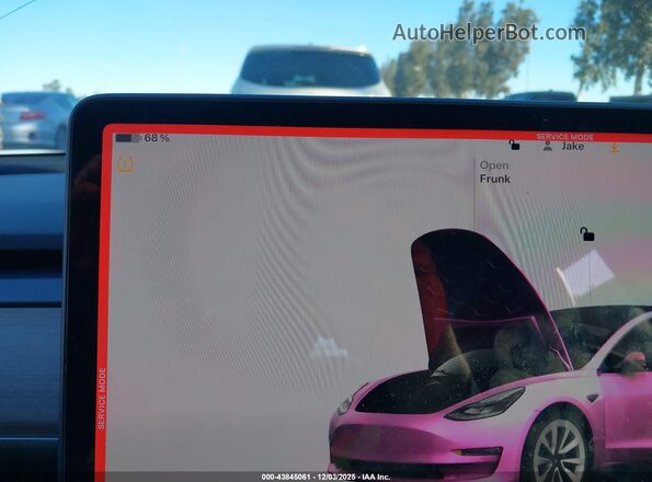 5YJ3E1EB6NF321855 2022 TESLA MODEL 3 White 