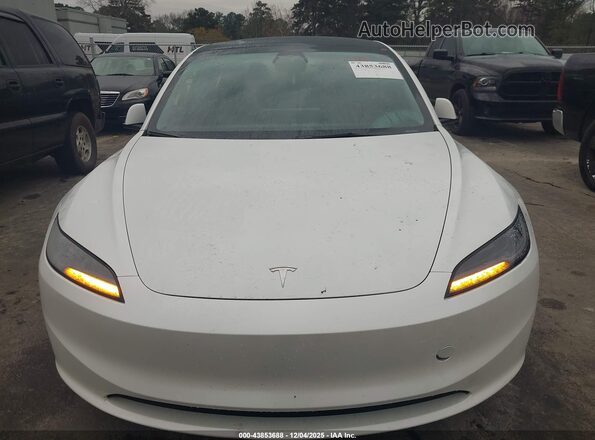 5YJ3E1EB6RF792183 2024 TESLA MODEL 3 White Vista del salpicadero