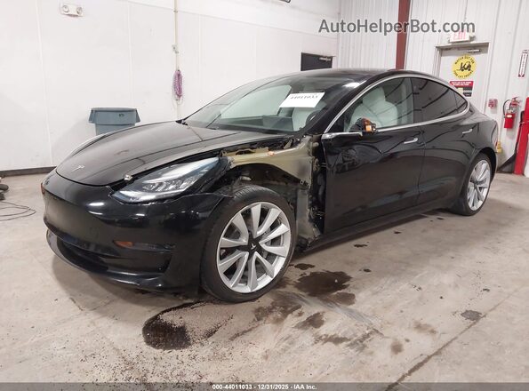 5YJ3E1EB7LF622339 2020 TESLA MODEL 3 Black Front left