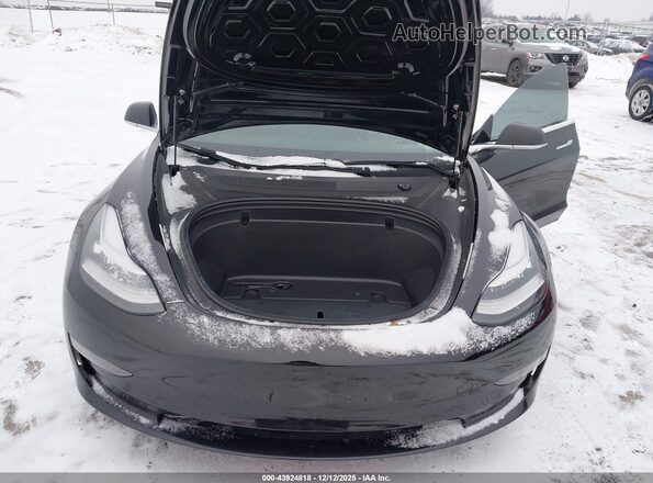 5YJ3E1EB8LF600513 2020 TESLA MODEL 3 Black Հետևի տեսք