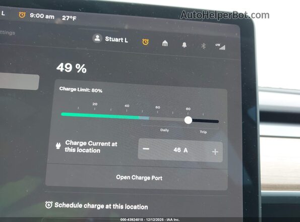5YJ3E1EB8LF600513 2020 TESLA MODEL 3 Black 
